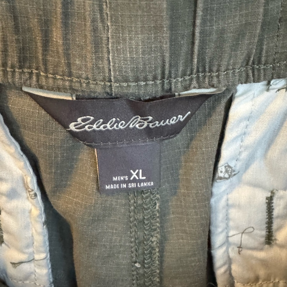 Eddie Bauer Men’s Green Shorts size XL - Picture 4 of 7